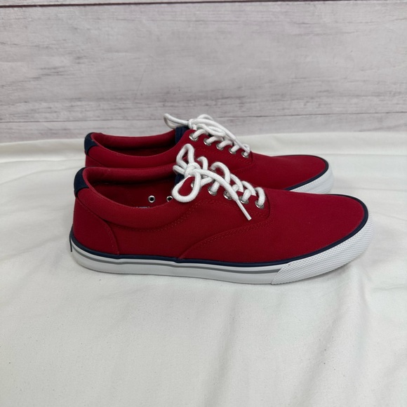 Sperry Men's Herren Striper II CVO Nautical Sneaker Size 8.5 - Picture 2 of 7